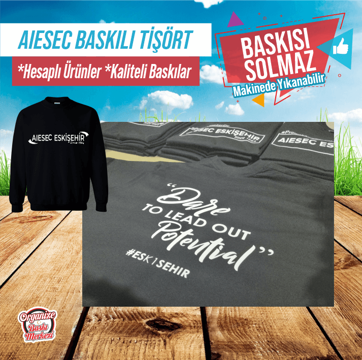AIESEC TİŞÖRT BASKI