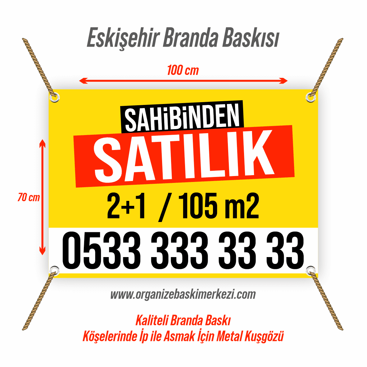 Eskişehir Branda Baskı - Eskişehir Pankart Baskı