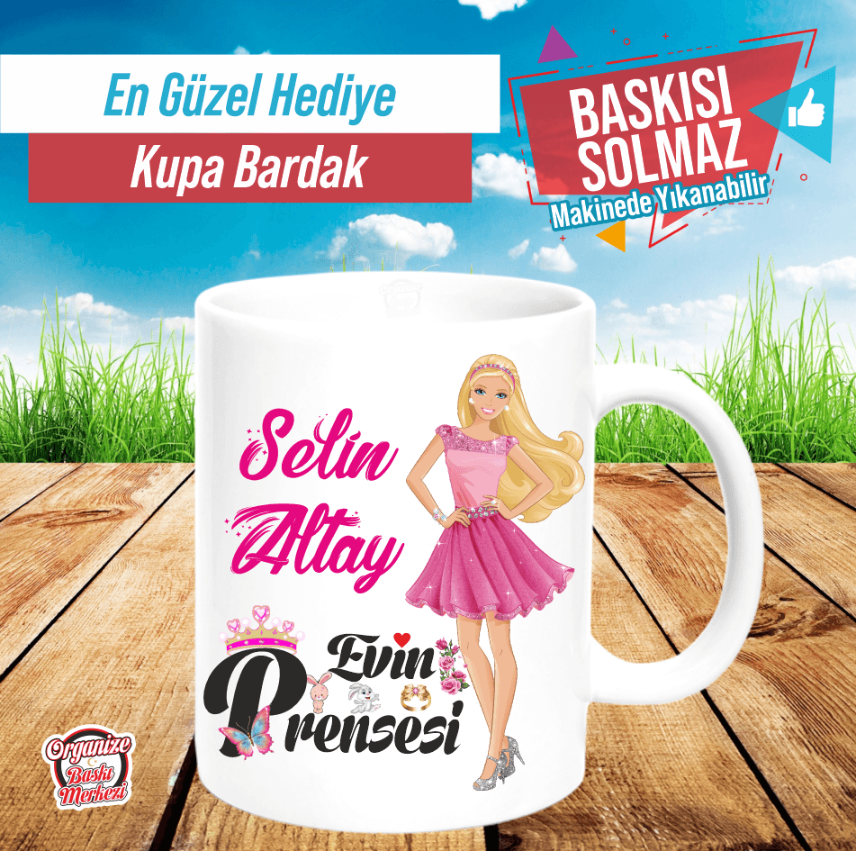 Evin Prensesi Kupa Bardak