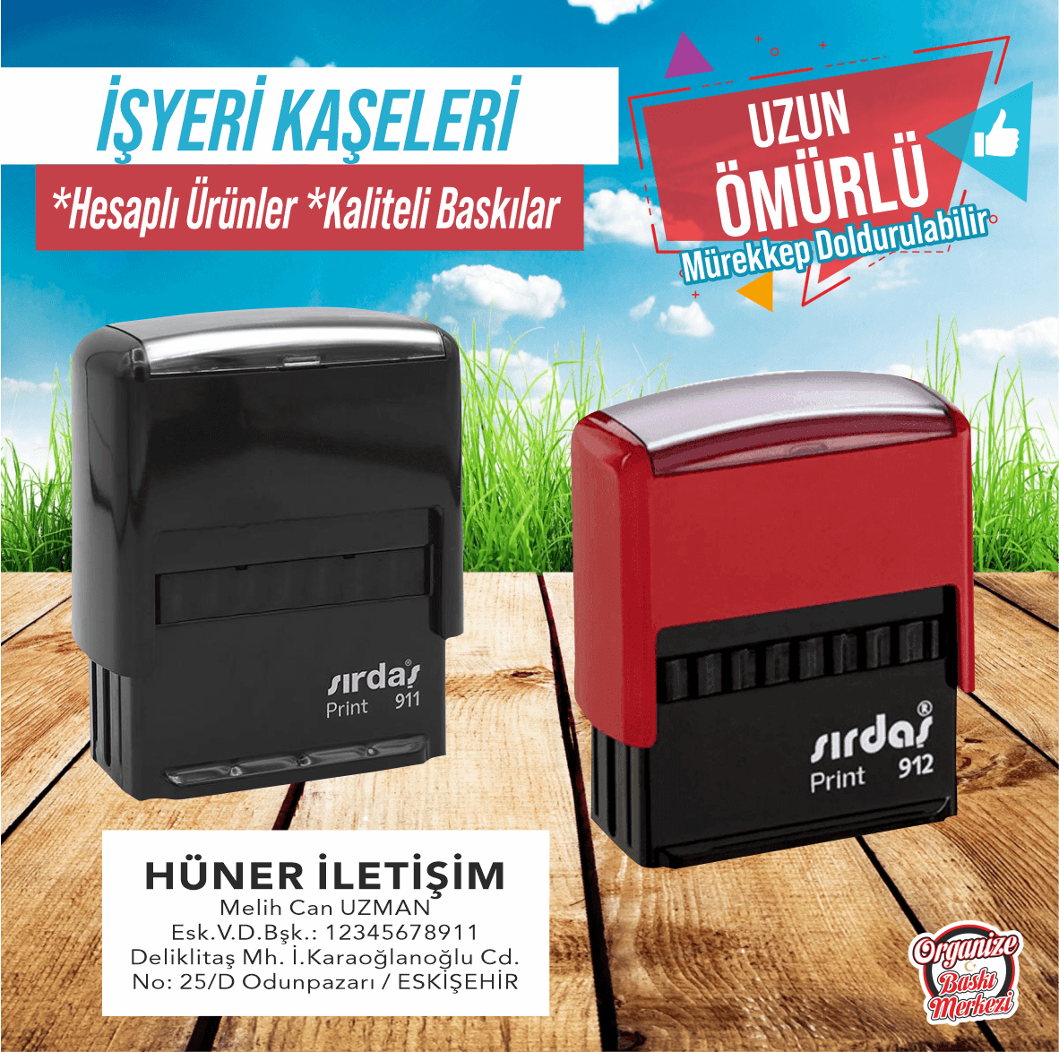 İşyeri Kaşesi Üretimi