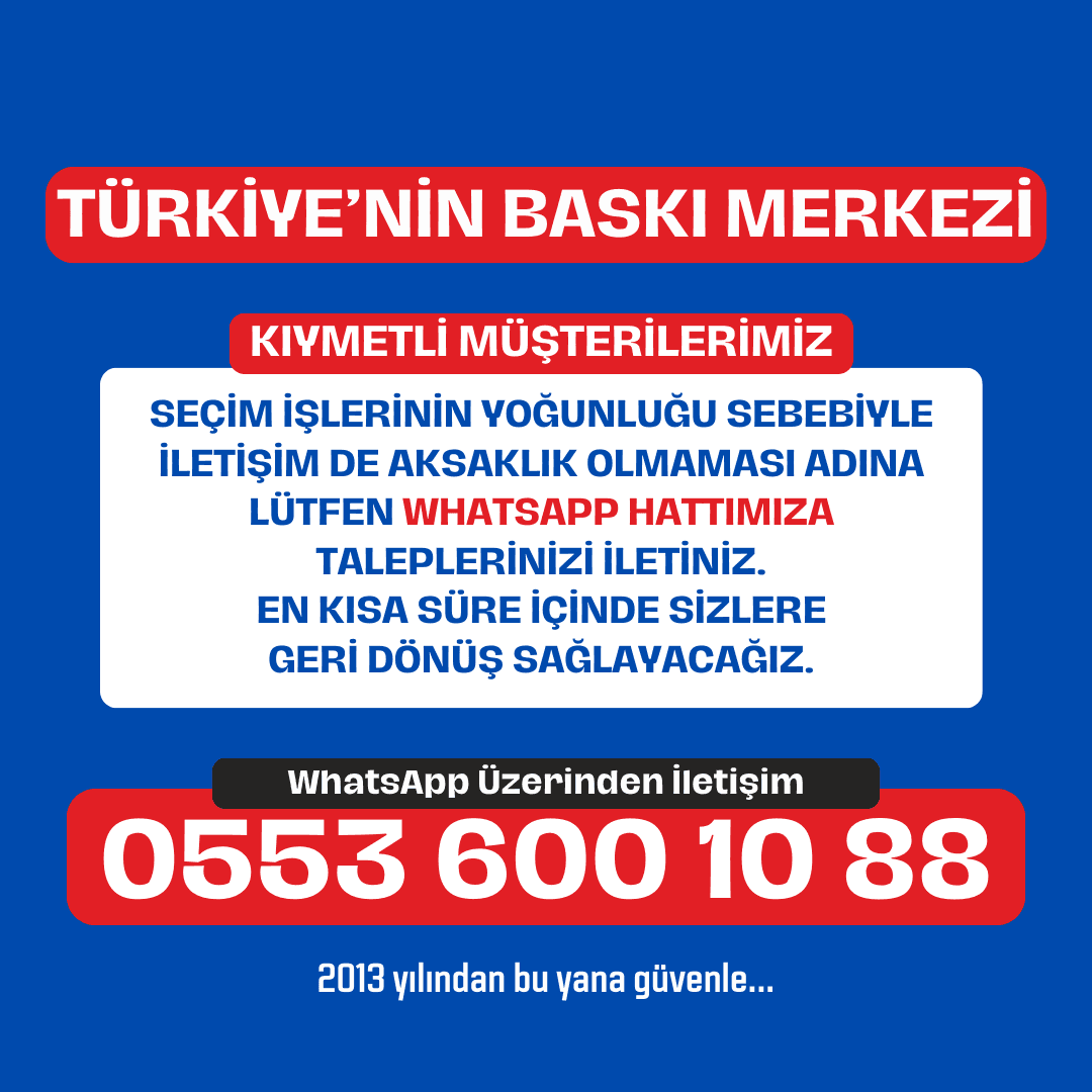 Muhtar Oy Pusulası - 70.000 adet