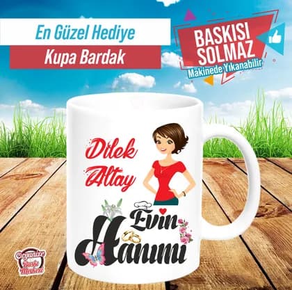 Evin Hanımı Kupa Bardak (1)
