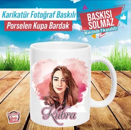 Sevgiliye Özel Kupa Bardak