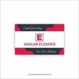 Dinamik Kırmızı Eczane Kartviziti galeri görseli 3