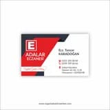 Minimal Eczane Kartviziti galeri görseli 2