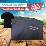 GRUPLARA ÖZEL TİŞÖRT BASKI