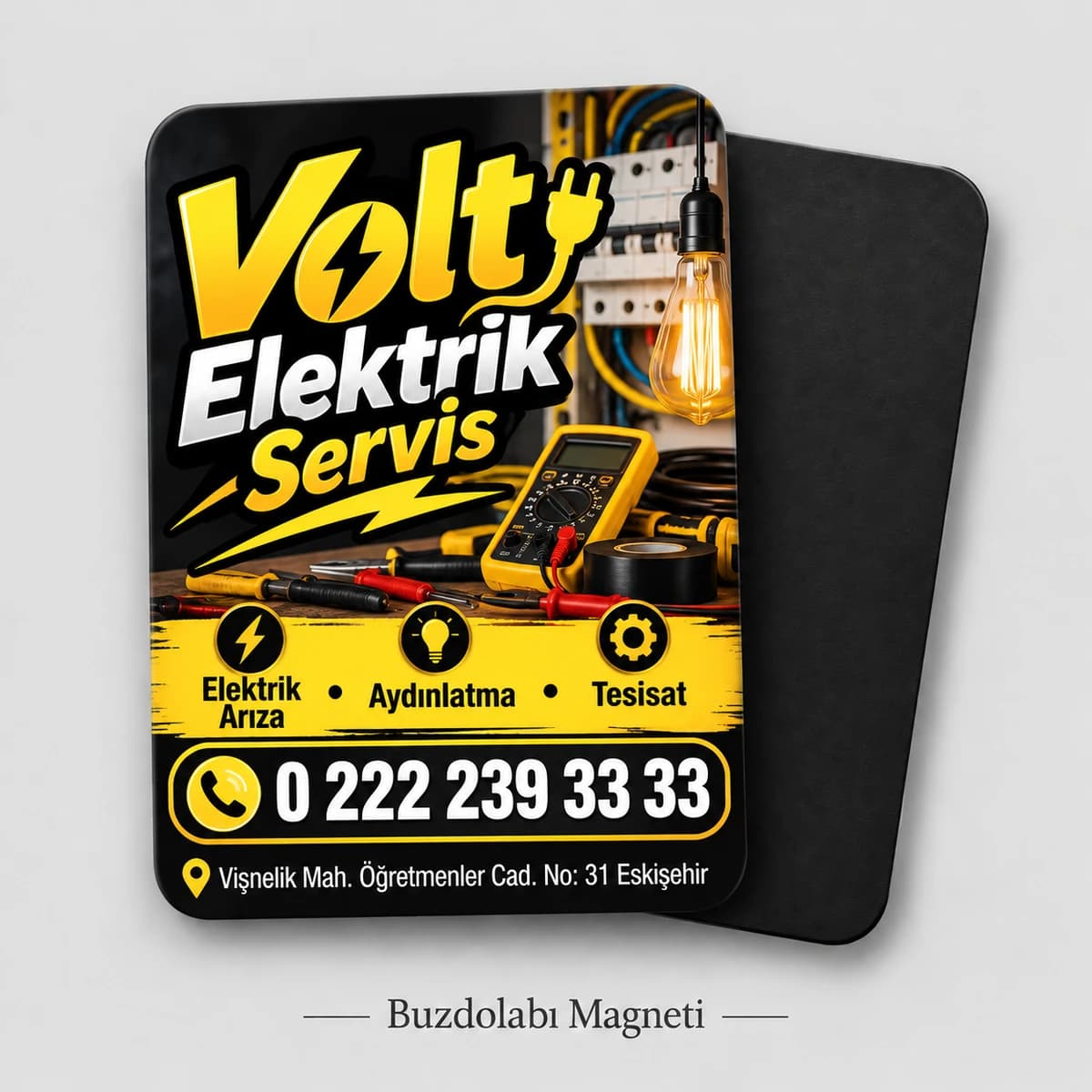 Servis Magneti Baskı