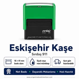 Eskişehir Kaşe ölçü ve özellikler - Organize Baskı Merkezi
