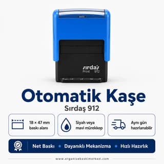 KAŞE (912) ölçü ve özellikler - Organize Baskı Merkezi