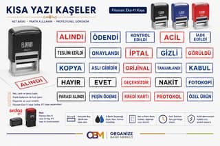Acil Kaşesi - Hazır metin kaşe çeşitleri
