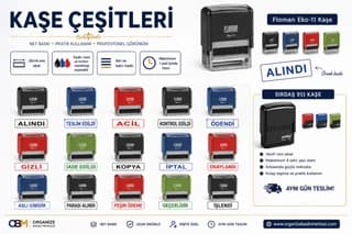 Acil Kaşesi - Kısa yazı kaşe modelleri