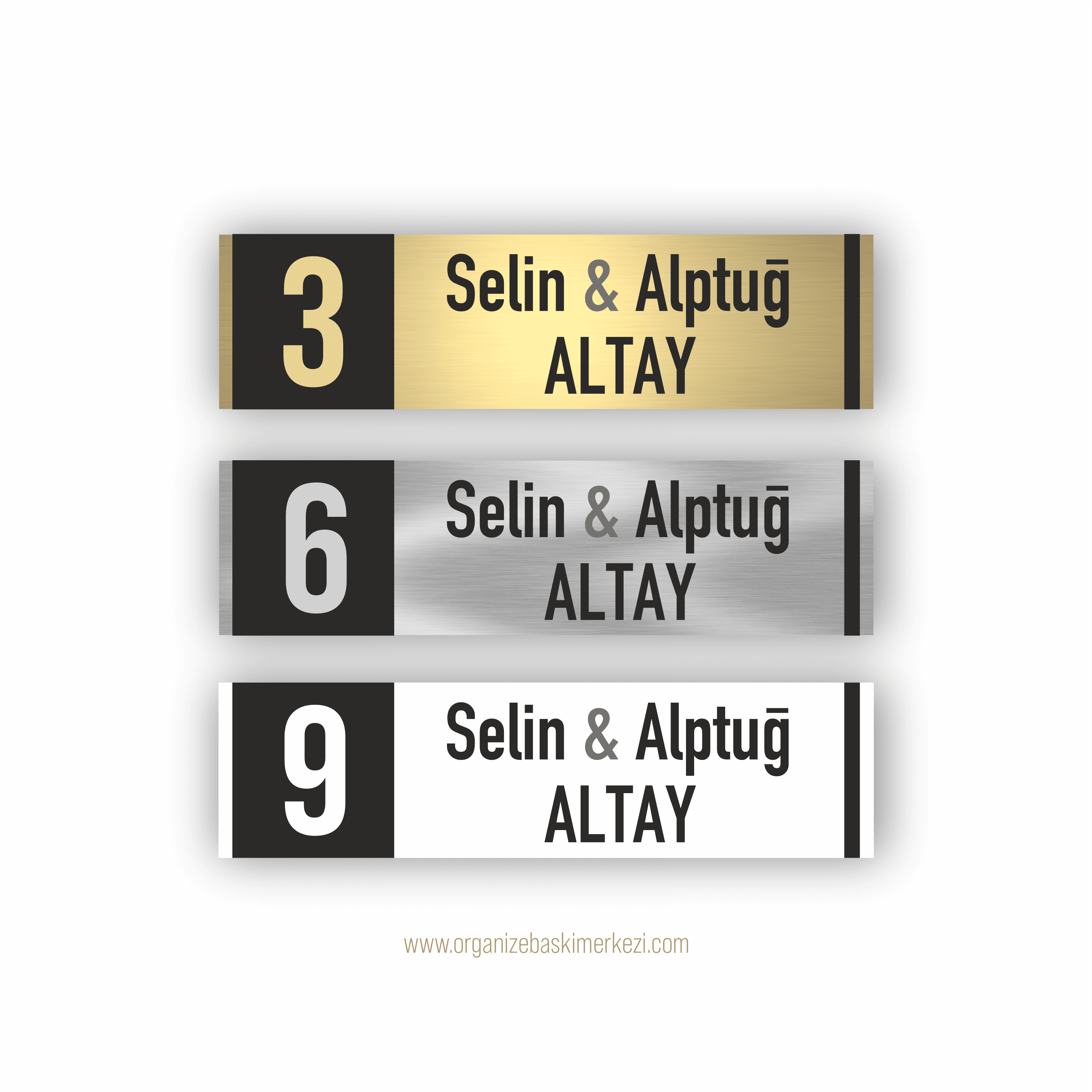 Kapı Üstü Oda Tabelaları