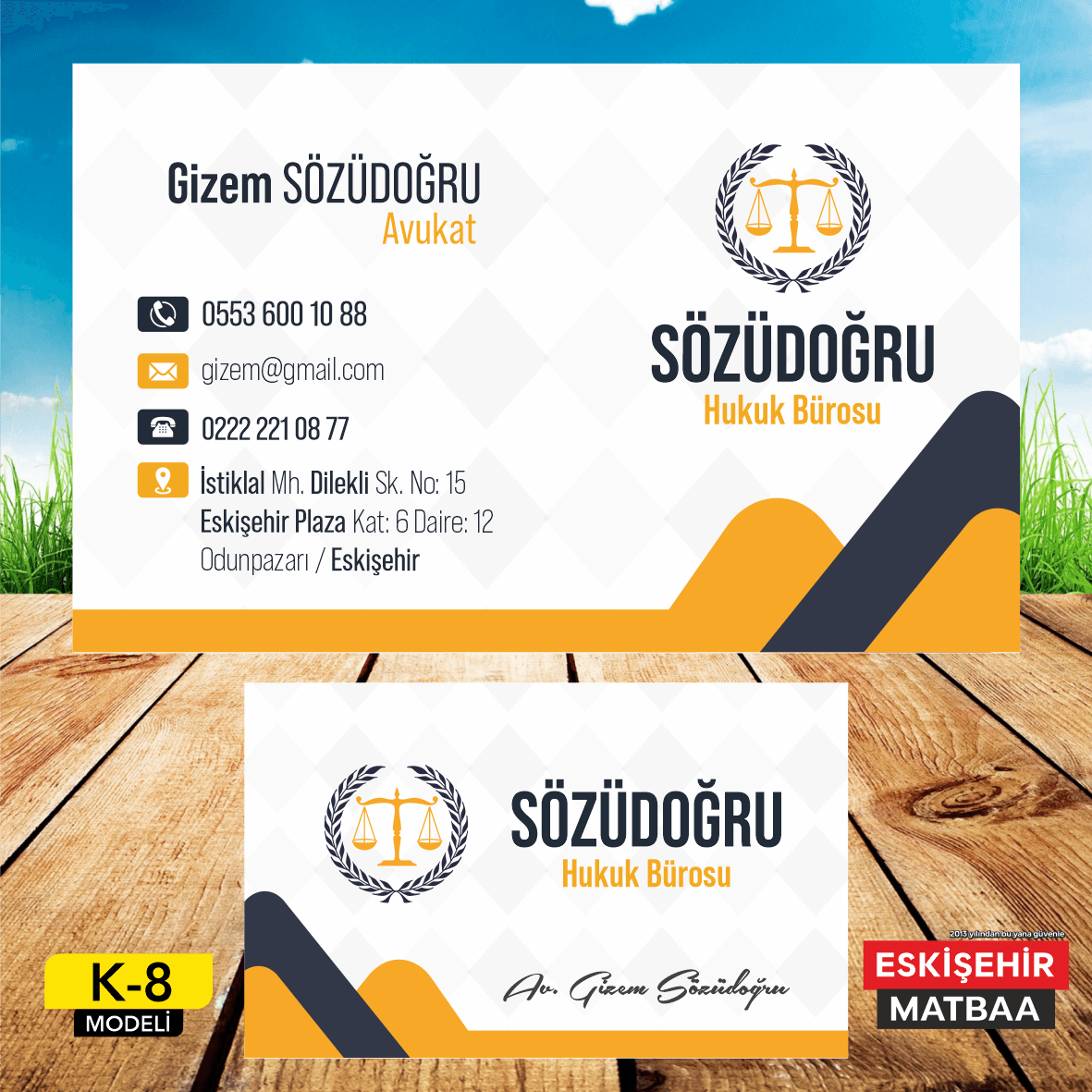 Avukat Kartviziti (K8)