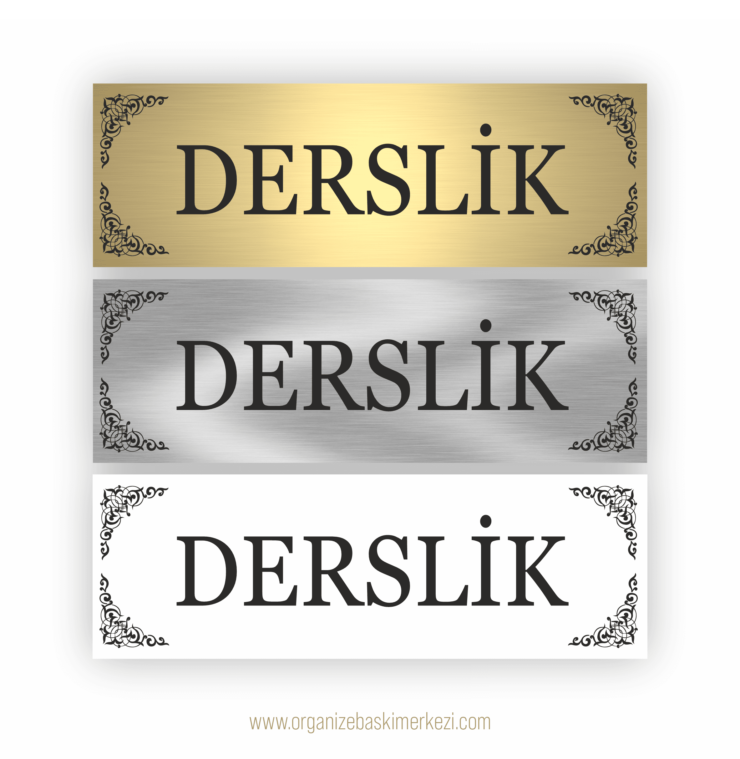 Derslik Tabelası