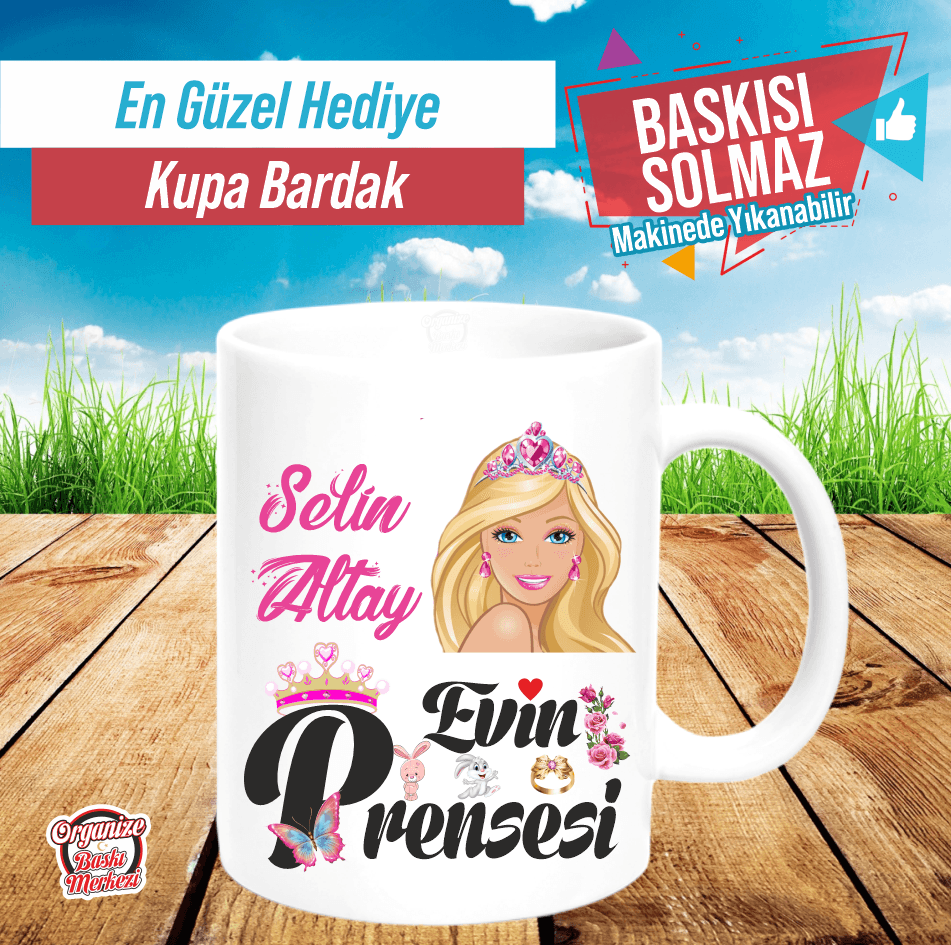Evin Prensesi Kupa Bardak