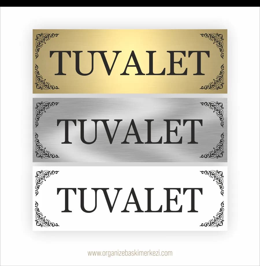 Tuvalet Tabelası