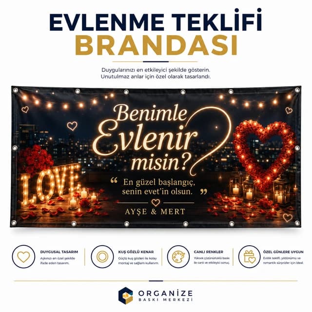 Evlenme Teklifi Brandası