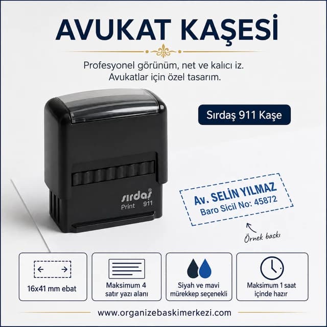 Avukat Kaşesi Sırdaş 911 16x41 mm