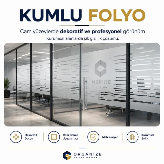 Kumlu Folyo Baskı