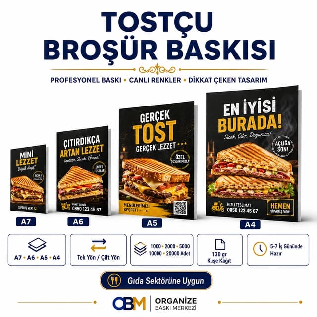 Tostçu Broşür Baskısı
