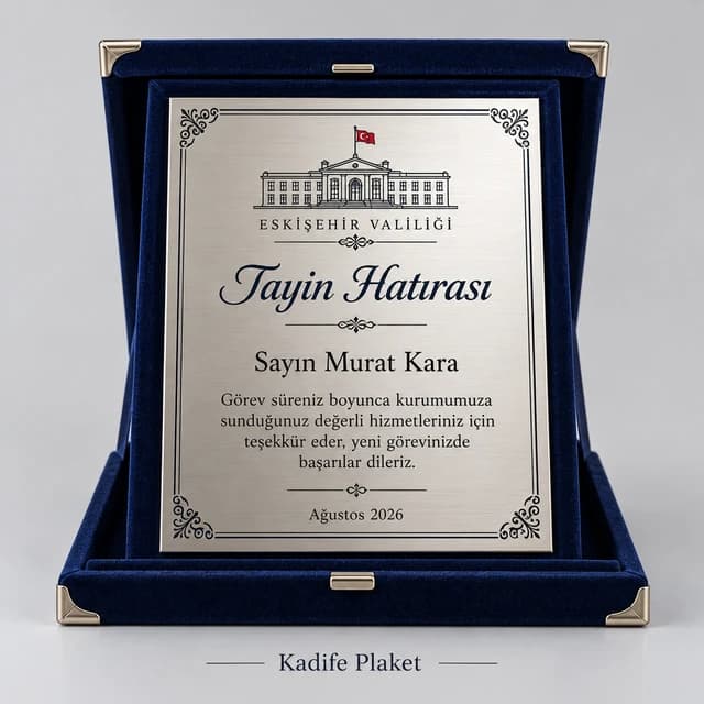 Askeri ve Hatıra Plaketleri