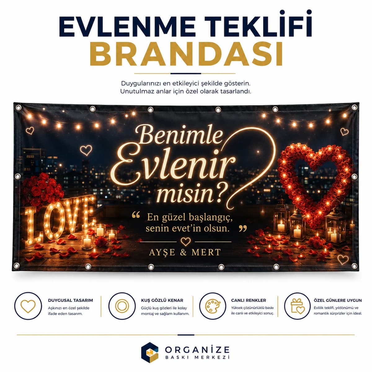Evlenme Teklifi Brandası