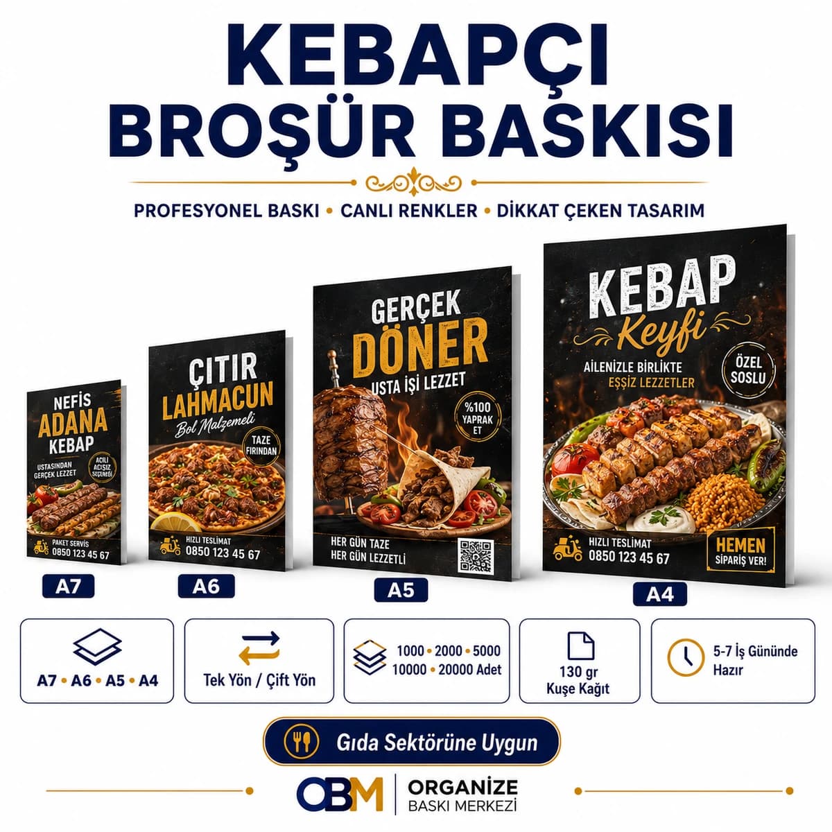 Kebapçı Broşür Baskısı
