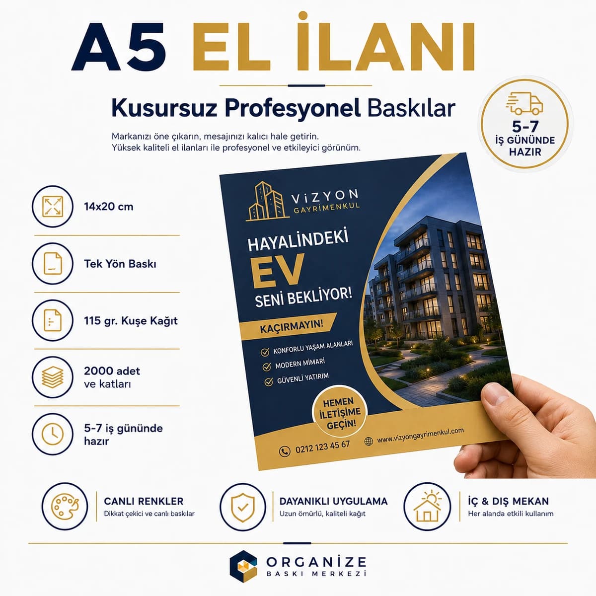 A5 El İlanı - A5 el ilanı örneği