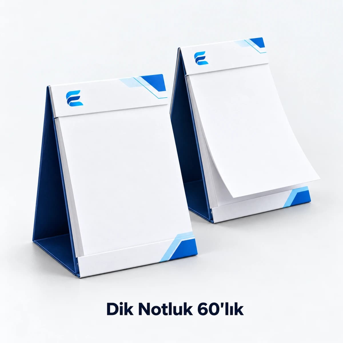 Dik Notluk 9 × 16 cm Kapağı stand gibi katlanarak masada dik duran 9 × 16 cm dik notluklar