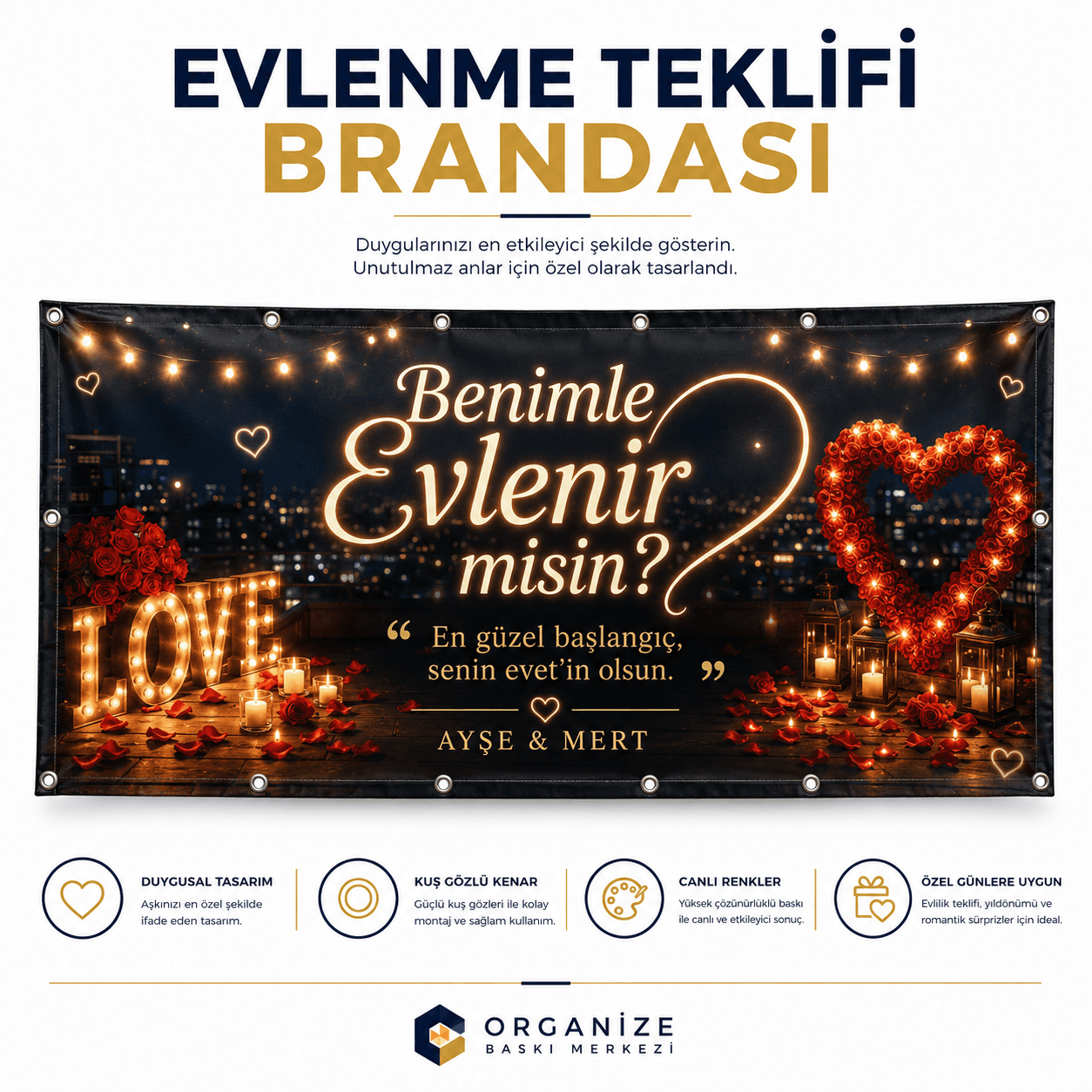 Evlenme Teklifi Brandası