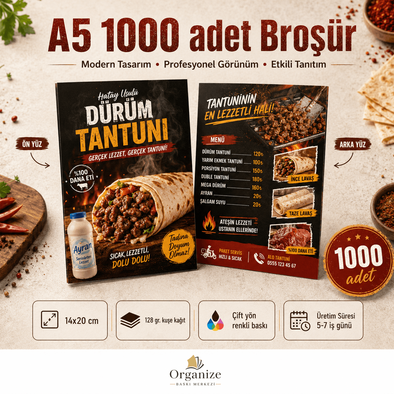 A5 Broşürler