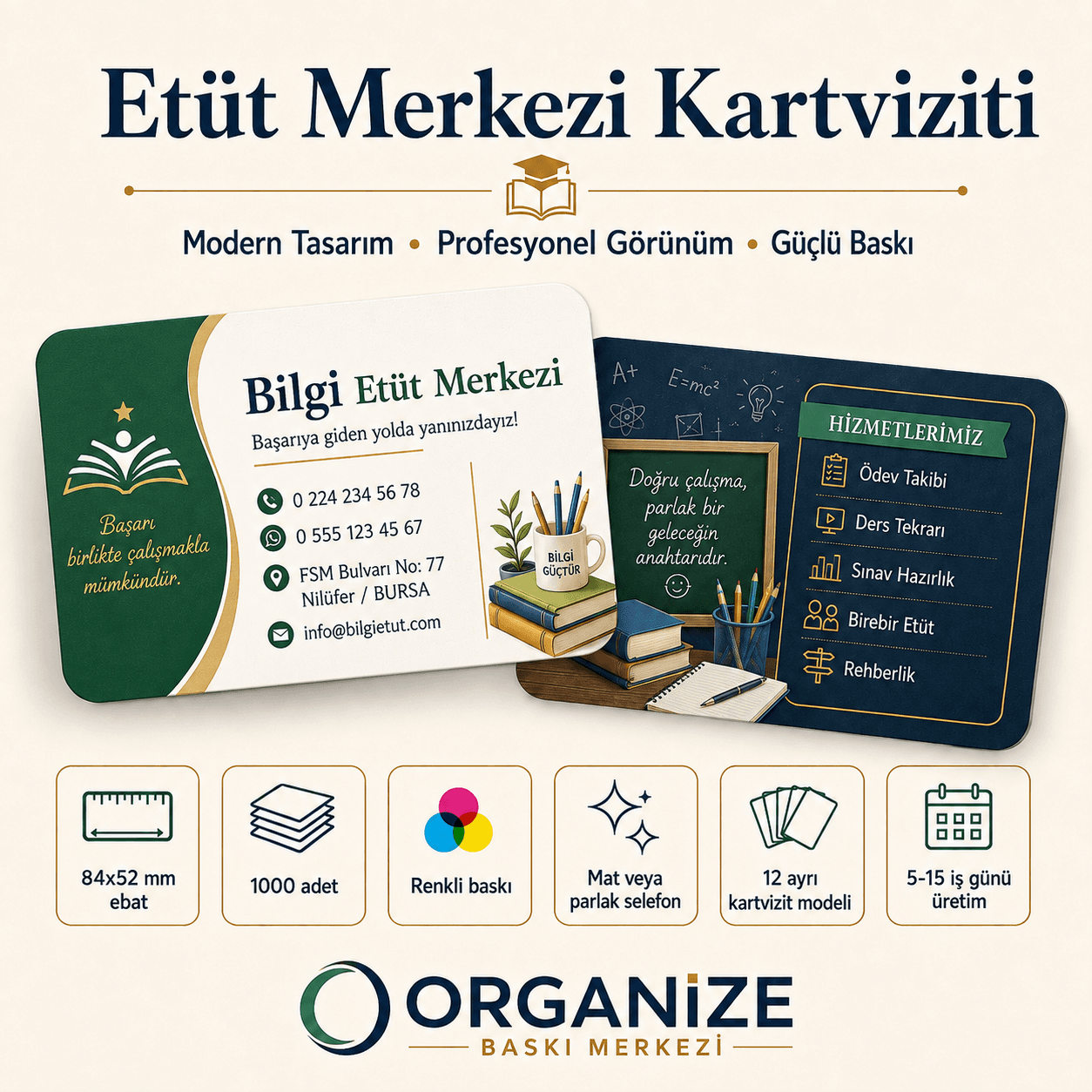 Eğitim Kartvizitleri