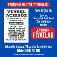 Eskişehir Muhtar Oy Pusulası