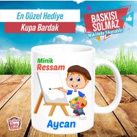 Minik Ressam Kupa Bardak