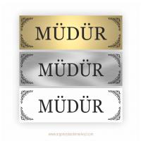 Müdür Tabelası