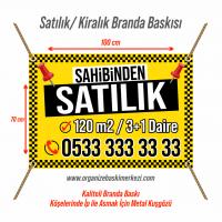 Satılık Branda Pankart Yazısı