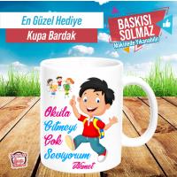 Yaşasın Arkadaşlık Kupa Bardak