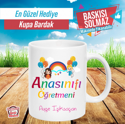 Anasınıfı Öğretmeni Kupa Bardak