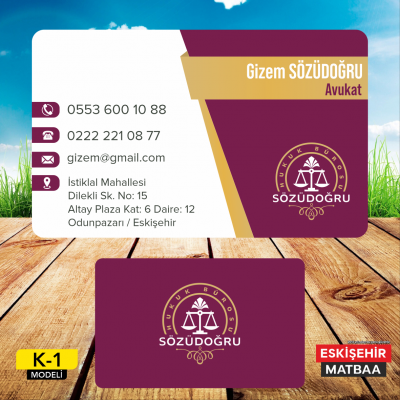 Her Sektöre Uygun Kartvizitler (K1)