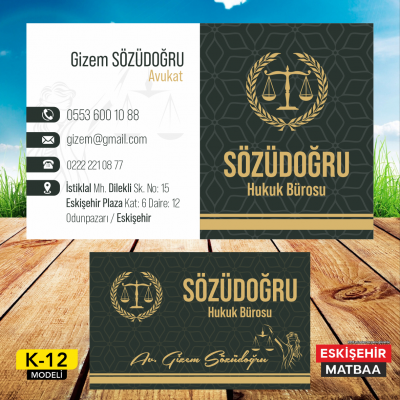 Avukat Kartviziti (K12)