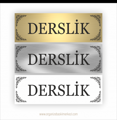 Derslik Tabelası