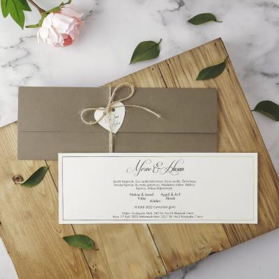 Eko Polen 10222 Düğün Davetiyesi