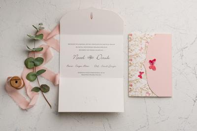 Ekonom 9107 Düğün Davetiyesi