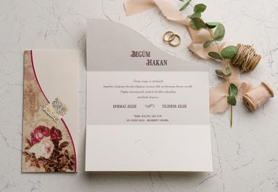 Ekonom 9109 Düğün Davetiyesi