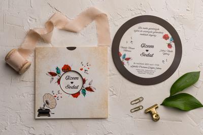 Ekonom 9112 Düğün Davetiyesi