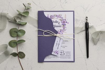 Ekonom 9119 Düğün Davetiyesi