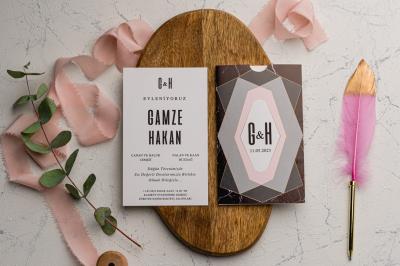 Ekonom 9159 Düğün Davetiyesi