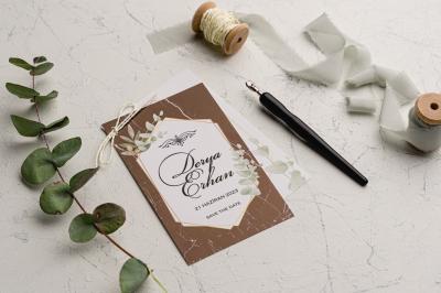 Ekonom 9169 Düğün Davetiyesi