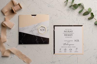 Ekonom 9171 Düğün Davetiyesi