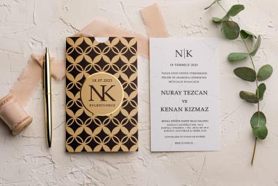 Ekonom 9173 Düğün Davetiyesi